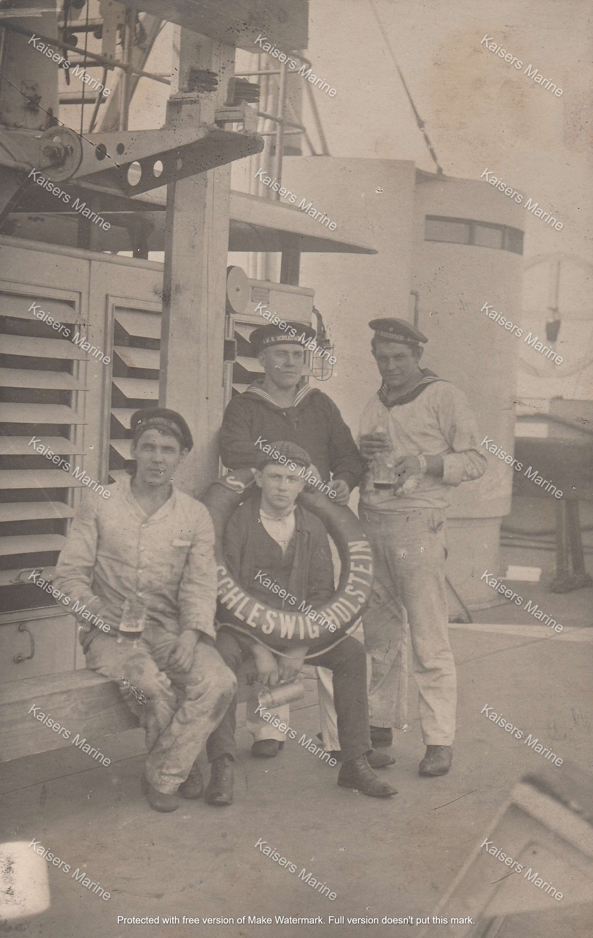 Kaisers Marine Sammlung SMS SCHLESWIGHOLSTEIN